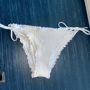 Hollister ruched swimsuit bottoms